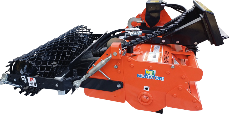 MZ5SXID - Enfouisseuse de cailloux déportable avec moteur hydraulique - Débit d